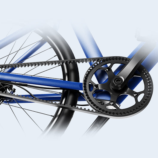Ride Clean with Belt Drive